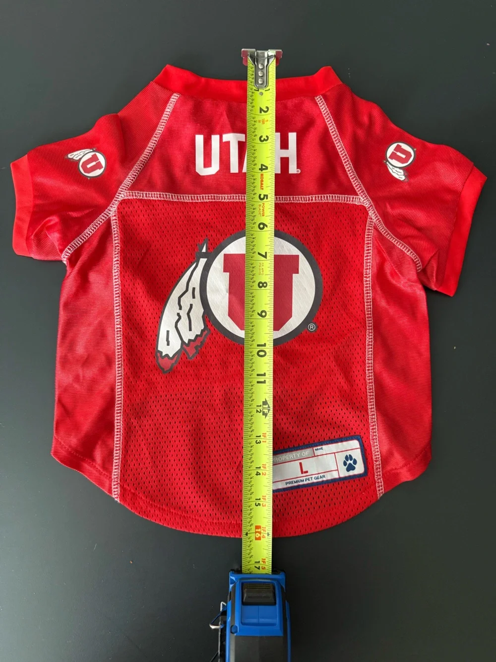 Little Earth University of Utah Utes Red Pet Jersey